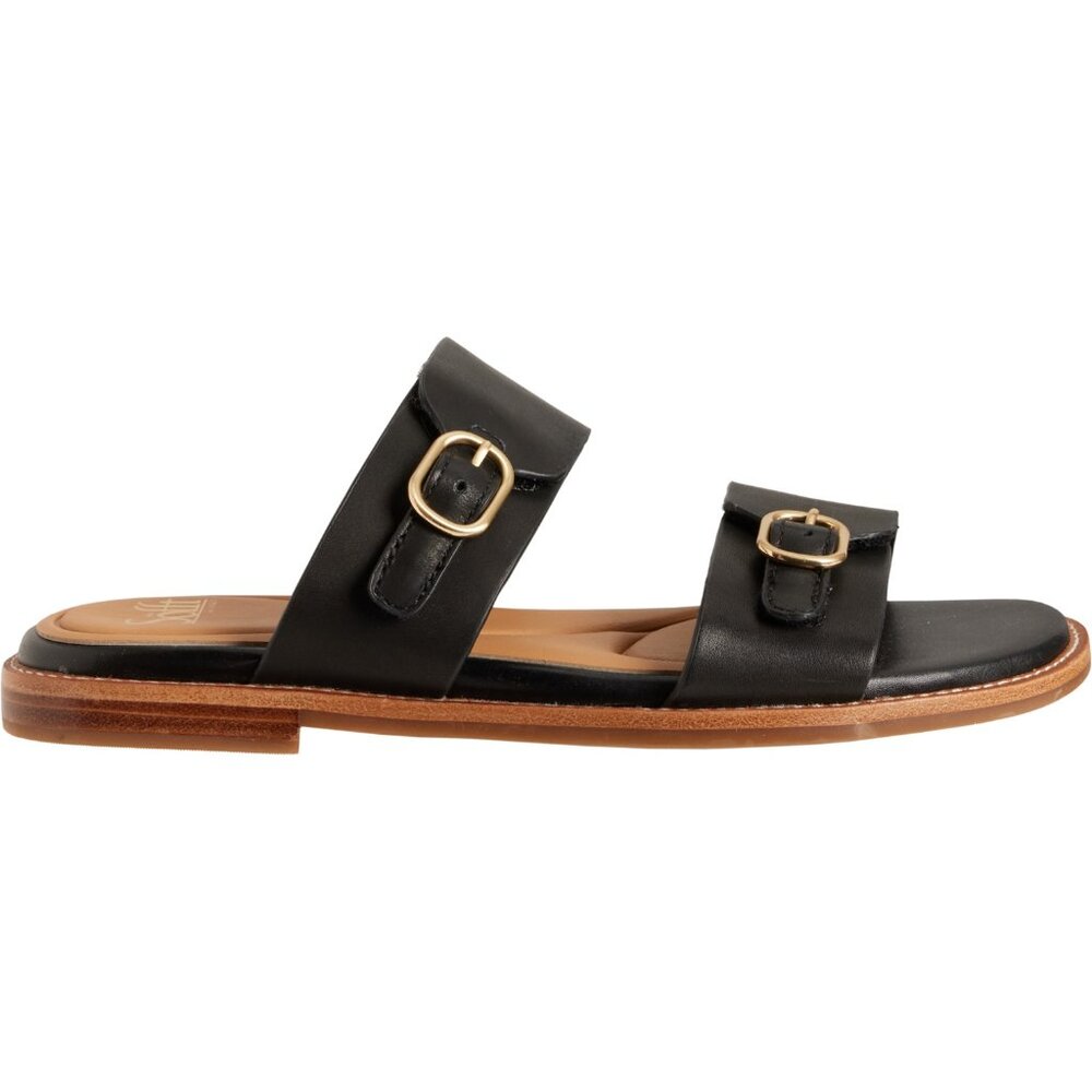 NEW Sofft Noella Sandals - Leather in black For Women 825 3s7
